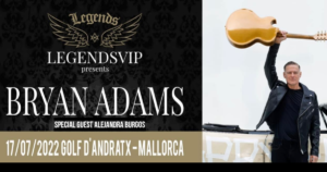 Concierto: Alejandra Burgos «Special guest of Bryan Adams» in Mallorca