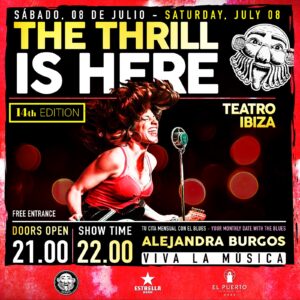 Concierto: Alejandra Burgos en Teatro Ibiza