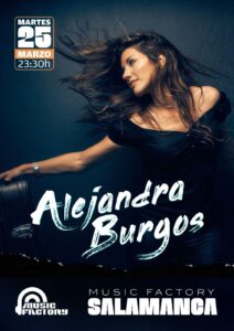 Concierto: Alejandra Burgos en Music Factory (Salamanca)